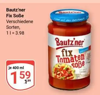 Globus Bautz’ner Fix Soße Angebot