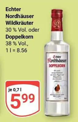 Globus Echter Nordhäuser Wildkräuter oder Doppelkorn Angebot