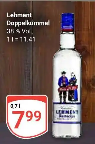 Globus Lehment Doppelkümmel Angebot