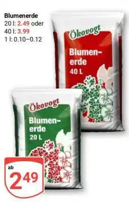 Globus Blumenerde Angebot