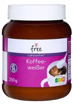 Kaufland K-Free LAKTOSEFREI Kaffeeweißer Angebot