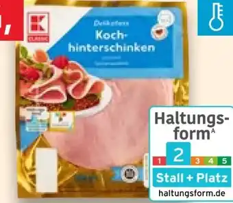 Kaufland K-Classic Kochhinterschinken Angebot