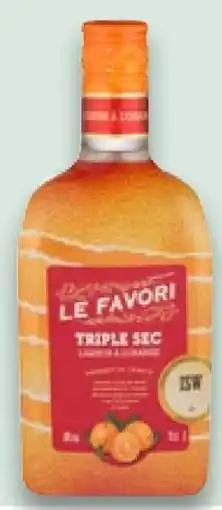 Kaufland Triple Sec Le Favori Orangenlikör Angebot