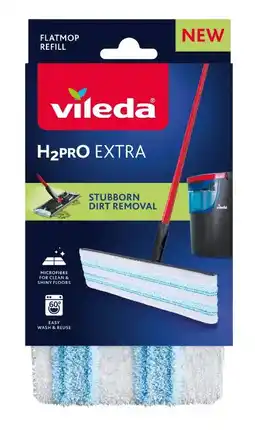 Kaufland Vileda Ersatzbezug Flat Mop System H₂PRO Extra Angebot