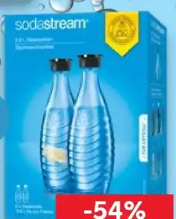Kaufland Sodastream Glaskaraffen Crystal Angebot
