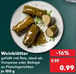Kaufland Weinblätter Angebot
