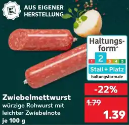 Kaufland Zwiebelmettwurst Angebot
