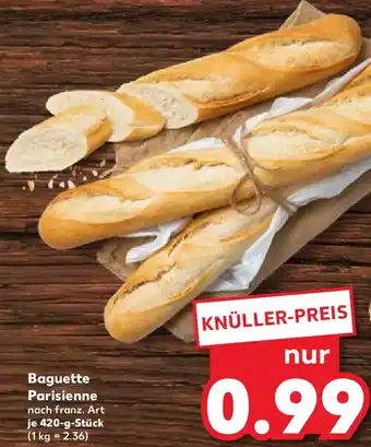 Kaufland Baguette Parisienne Angebot