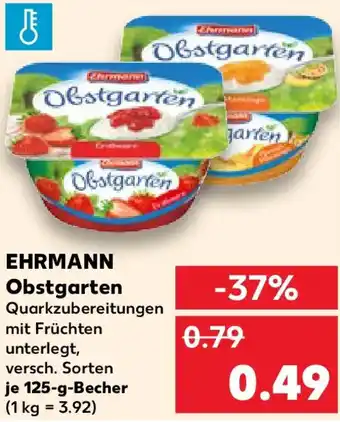 Kaufland EHRMANN Obstgarten Angebot
