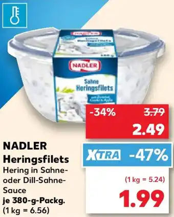 Kaufland NADLER Heringsfilets Angebot