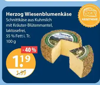 V Markt Herzog wiesenblumenkäse Angebot