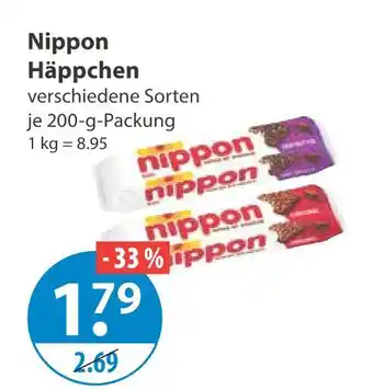 V Markt Nippon häppchen Angebot