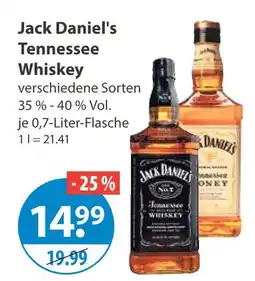 V Markt Jack daniel's tennessee whiskey Angebot