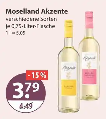 V Markt Moselland akzente Angebot