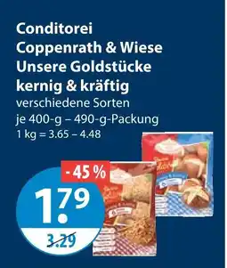 V Markt Coppenrath & wiese unsere goldstücke kernig & kräftig Angebot
