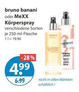 V Markt Bruno banani körperspray Angebot