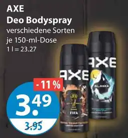 V Markt Axe deo bodyspray Angebot