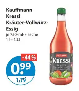 V Markt Kauffmann kressi kräuter-vollwürz-essig Angebot