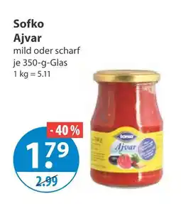 V Markt Sofko ajvar mild Angebot