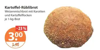 V Markt Kartoffel-rüblibrot Angebot