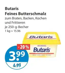 V Markt Butaris feines butterschmalz Angebot