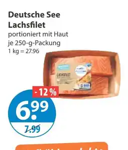 V Markt Deutsche see lachsfilet Angebot