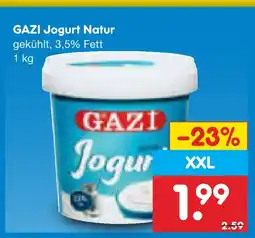 Netto Marken-Discount Gazi joghurt natur Angebot
