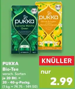 Kaufland PUKKA Bio-Tee Angebot