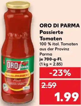 Kaufland ORO DI PARMA Passierte Tomaten Angebot