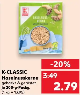 Kaufland K-CLASSIC Haselnusskerne Angebot