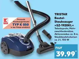 Kaufland TRISTAR Beutel Staubsauger SZ-1920KL Angebot
