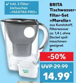 Kaufland BRITA Tischwasserfilter-Set Marella Angebot