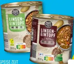 Aldi Süd Speise Zeit Linsen-Eintopf Angebot