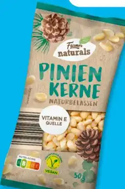 Aldi Süd Farmer naturals Pinienkerne Vegan Angebot