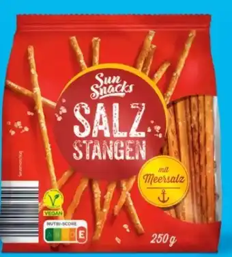 Aldi Süd Sun Snacks Salzstangen vegan Angebot
