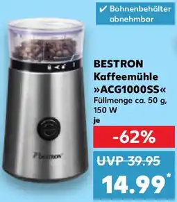 Kaufland BESTRON Kaffeemühle ACG1000SS Angebot