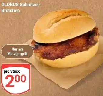 Globus GLOBUS Schnitzel Brötchen Angebot