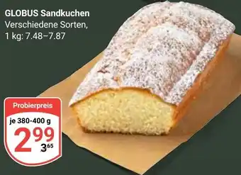 Globus GLOBUS Sandkuchen Angebot