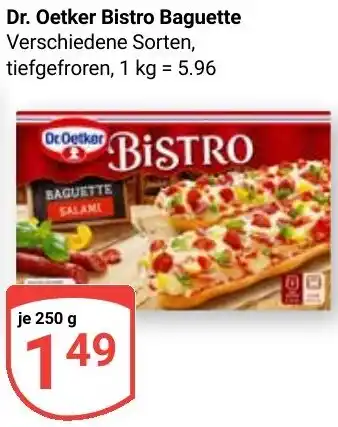 Globus Dr. Oetker Bistro Baguette Angebot