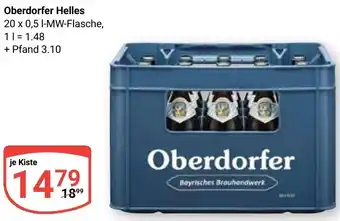 Globus Oberdorfer Helles Angebot