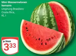 Globus Mini-Wassermelonen kernarm Angebot