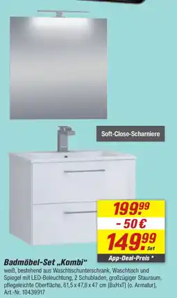 toom Baumarkt Badmöbel-Set,,Kombi" Angebot