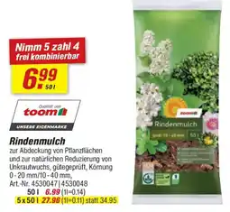 toom Baumarkt Rindenmulch Angebot