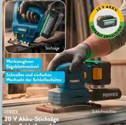 Aldi Süd Ferrex Akku Stichsäge Angebot
