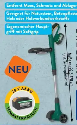 Aldi Süd Ferrex Akku-Fugenreiniger Angebot