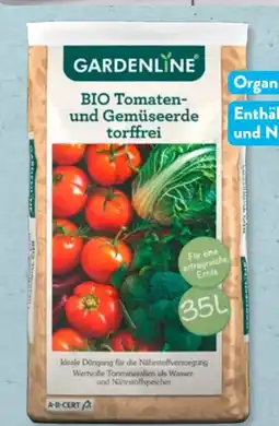 Aldi Süd Gardenline Bio-Tomaten und -Gemüseerde Angebot