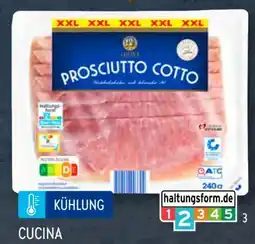 Aldi Süd Cucina Nobile Prosciutto Cotto XXL Angebot