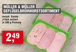 Handelshof Müller & müller geflügelbrühwurstsortiment Angebot