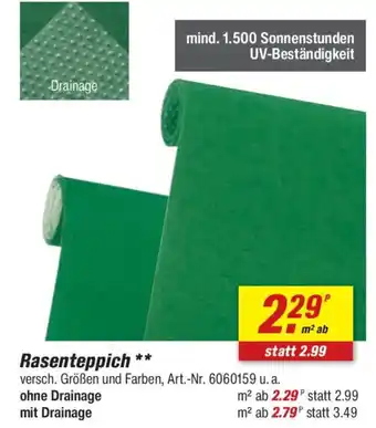 toom Baumarkt Rasenteppich Angebot