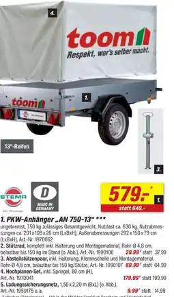 toom Baumarkt STEMA 5. Ladungssicherungsnetz Angebot